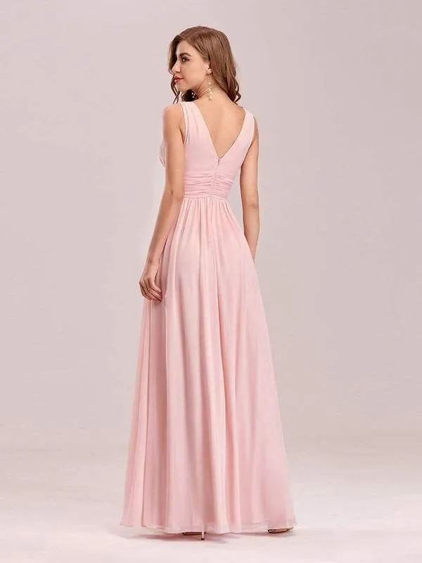 Veda chiffon bridesmaid dress in light pink s10 Express NZ wide