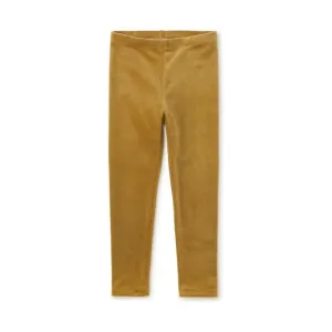 Velour Leggings - Chestnut