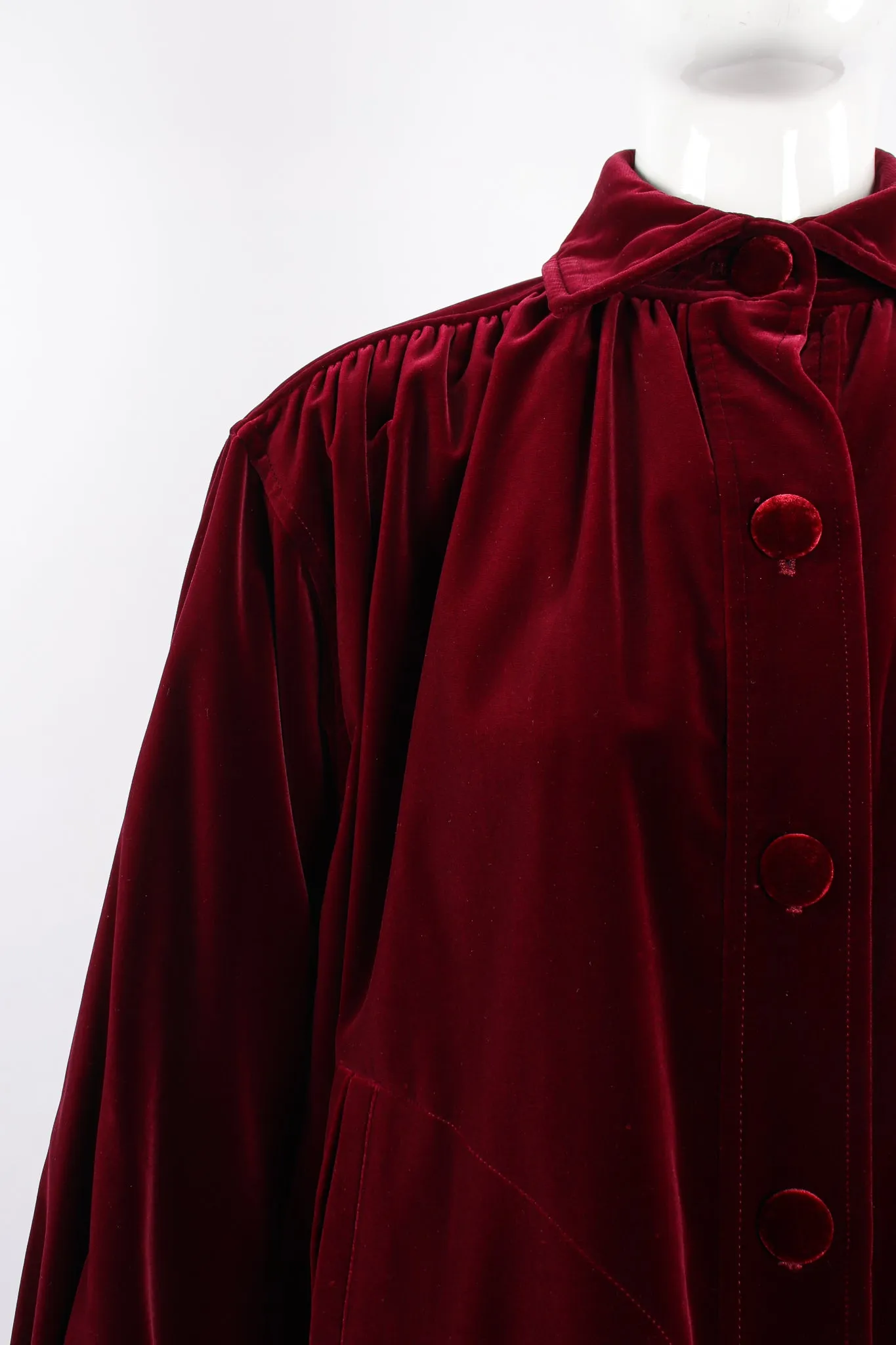 Velvet Swing Coat