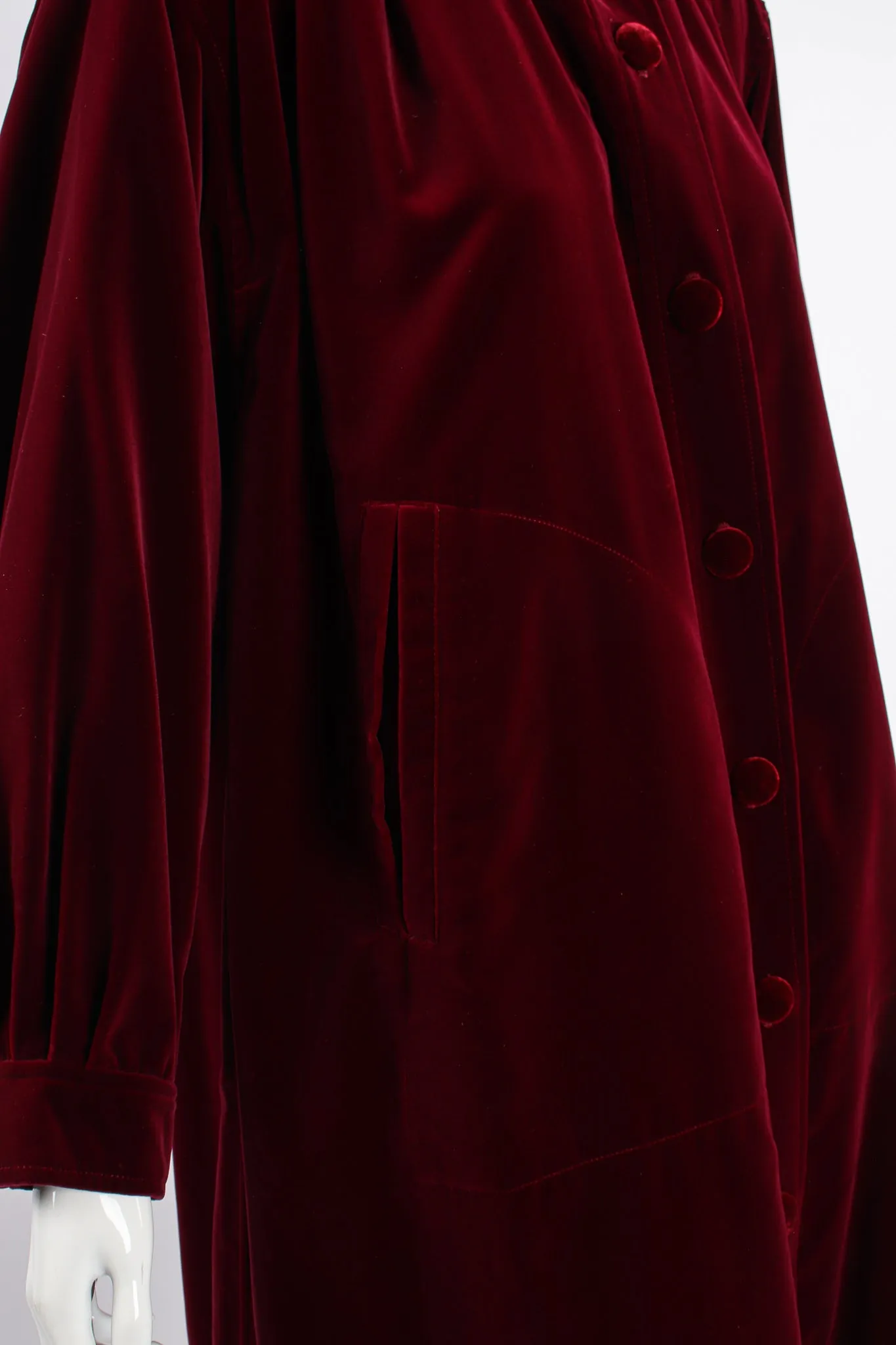 Velvet Swing Coat