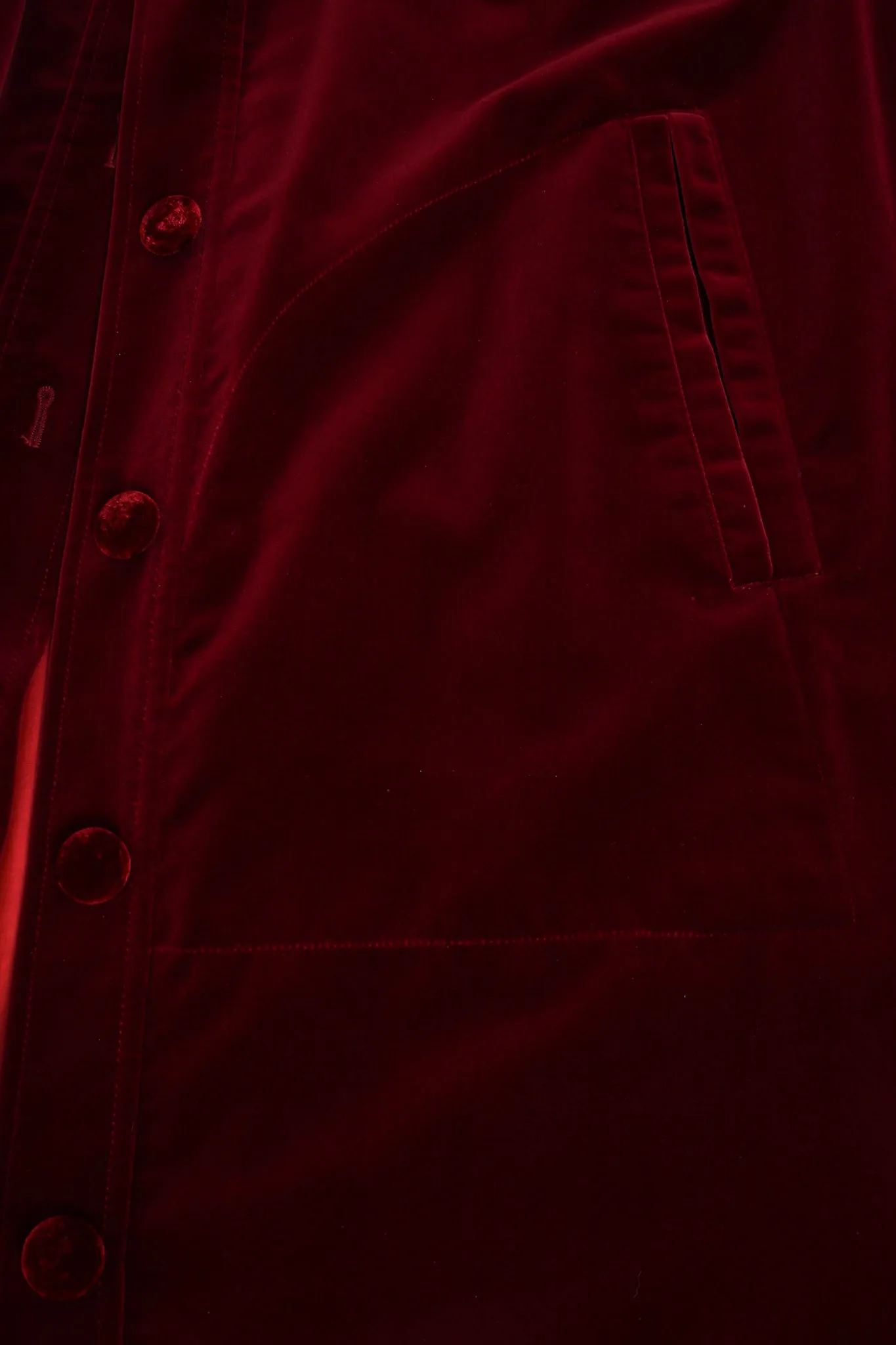 Velvet Swing Coat