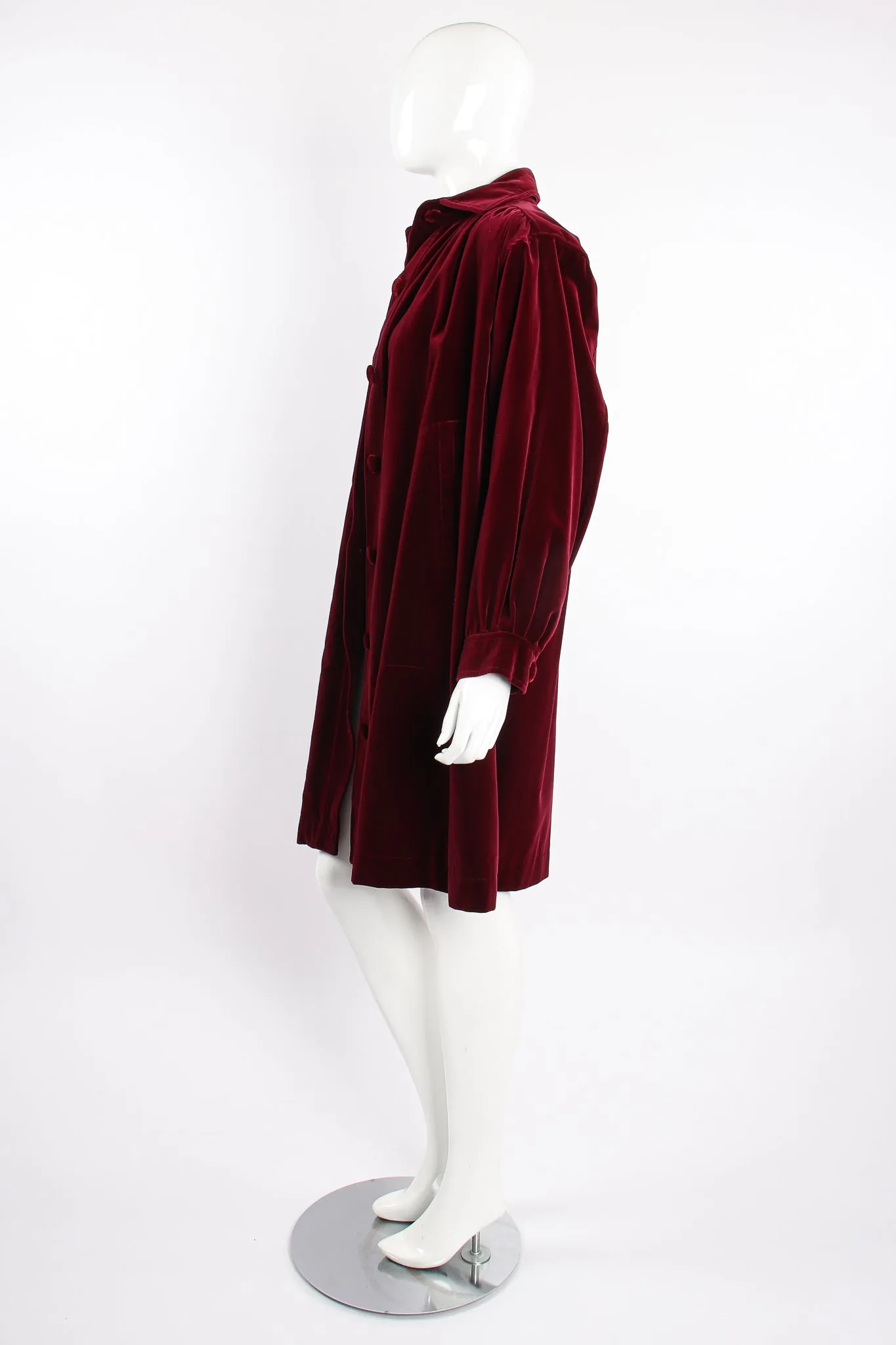 Velvet Swing Coat