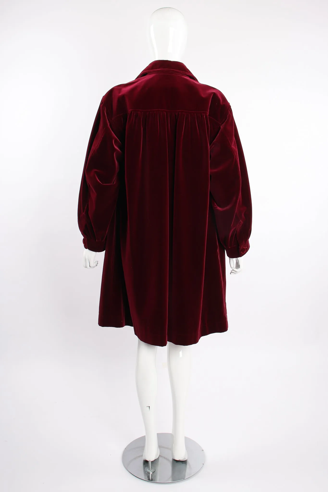 Velvet Swing Coat