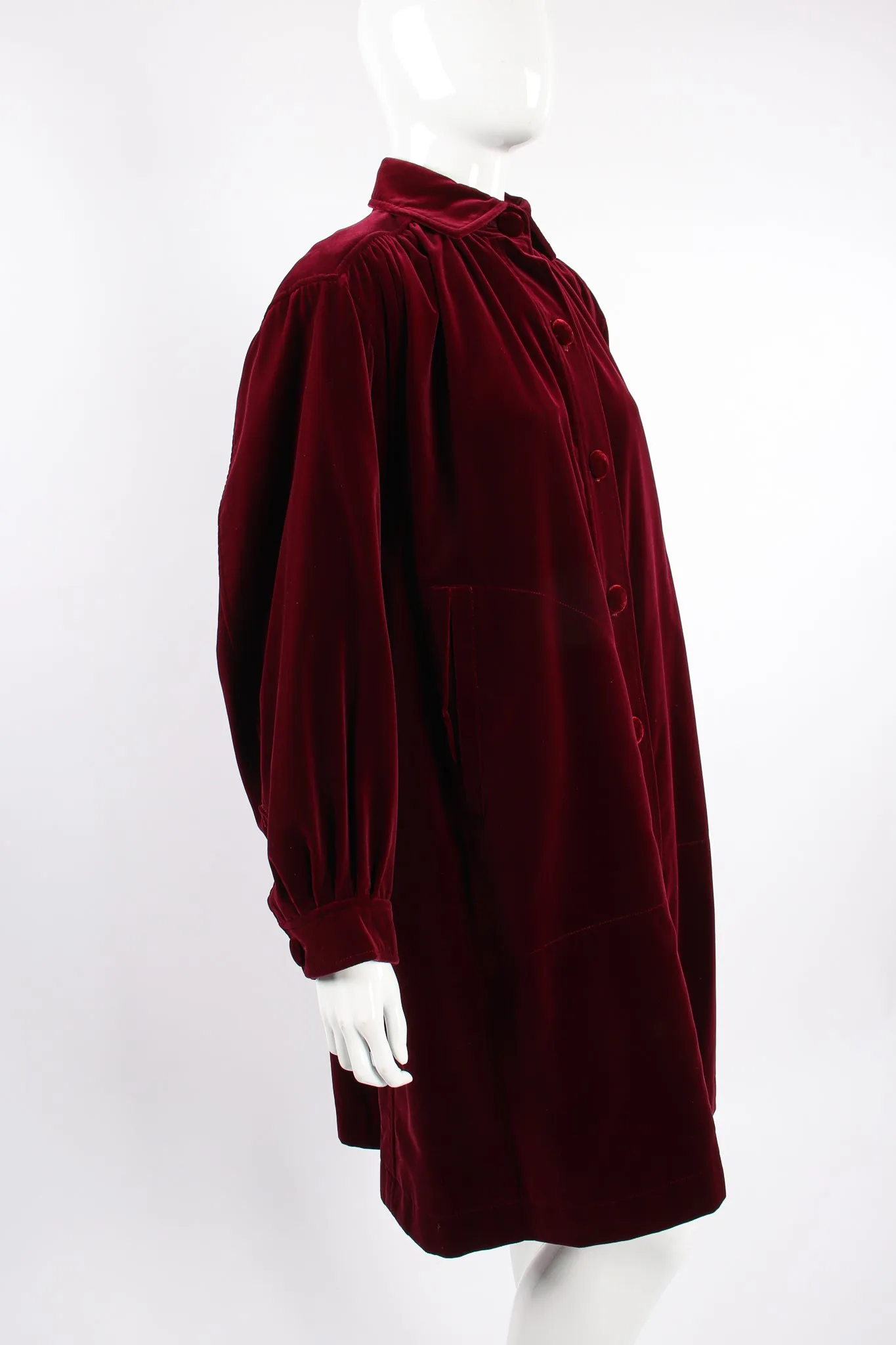 Velvet Swing Coat