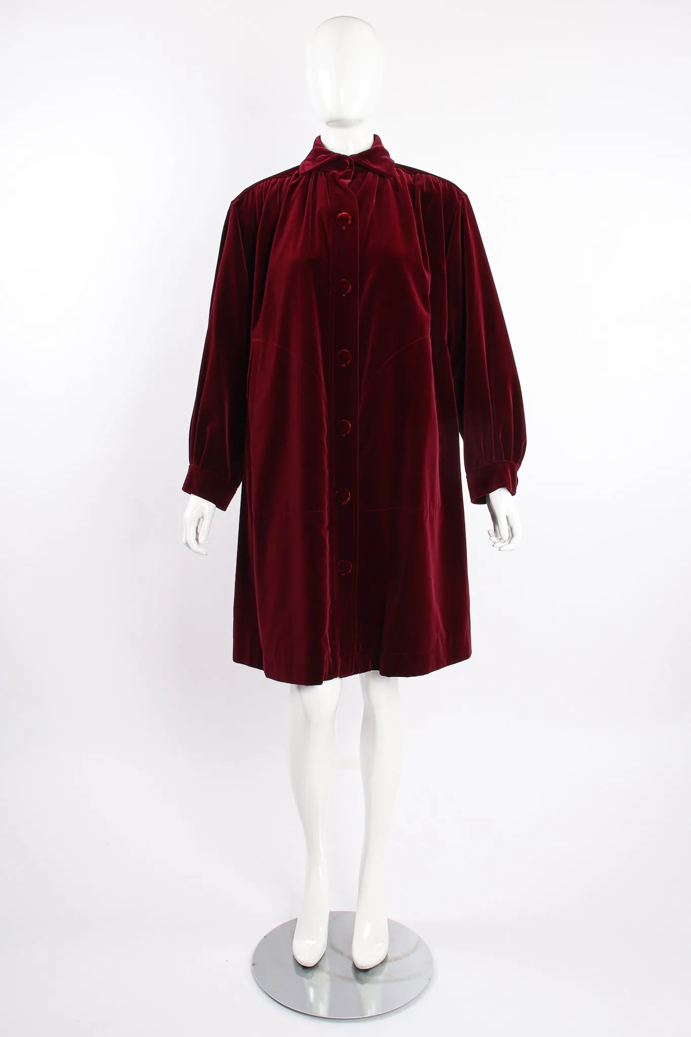 Velvet Swing Coat