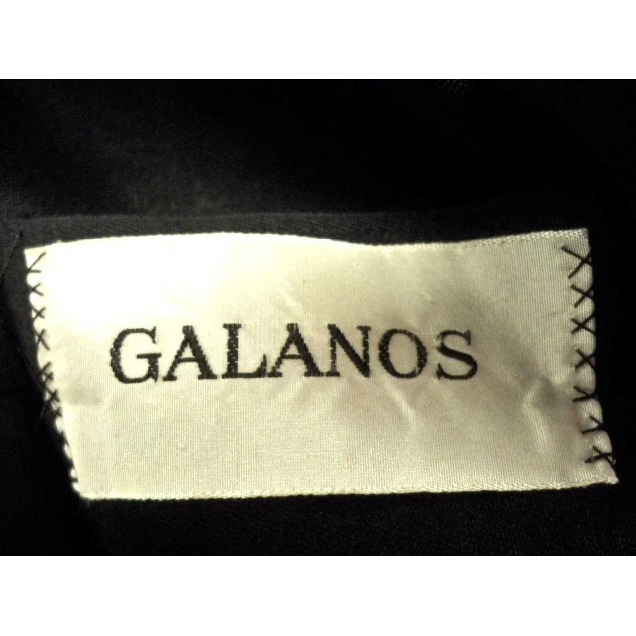 Vintage James Galanos Couture  Cocktail Dress Black Full Skirt Late 1950s 38-31-Free