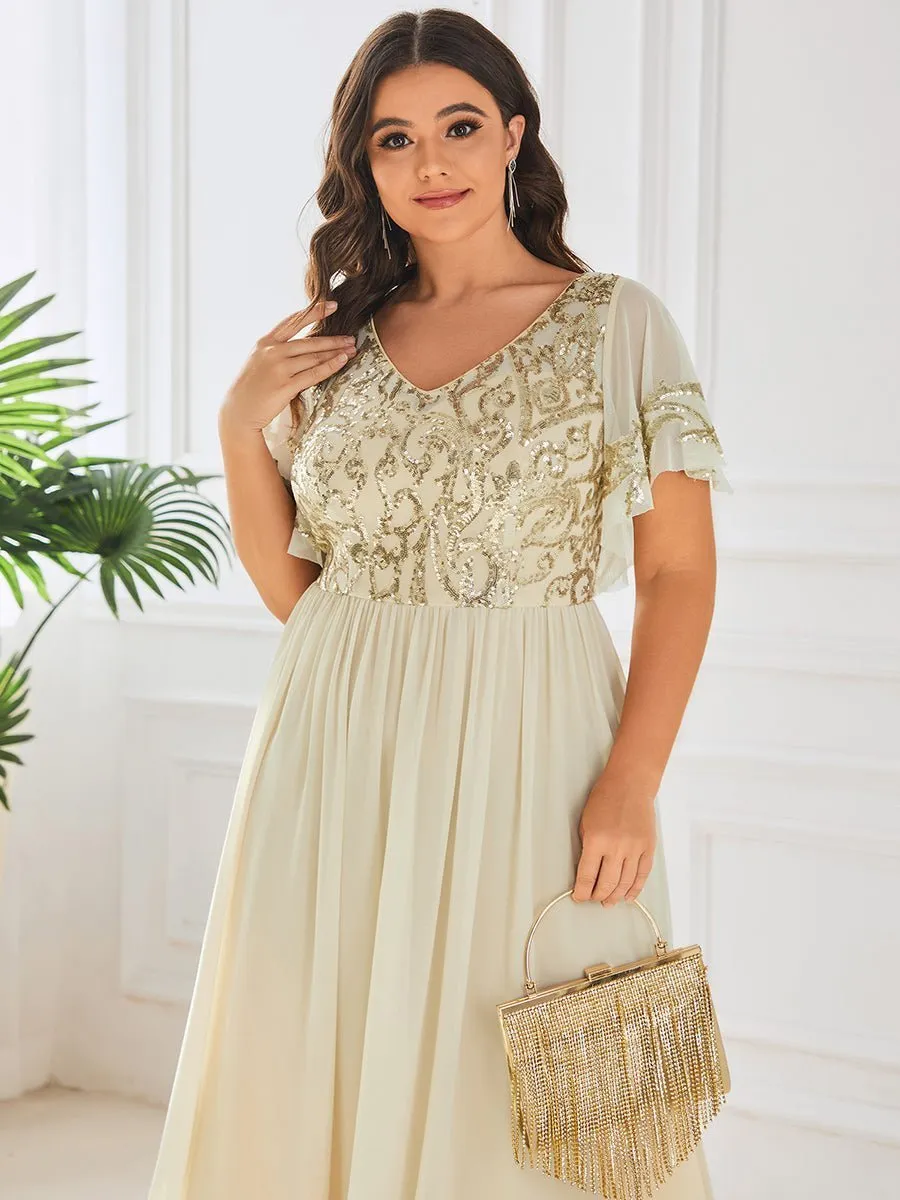 Virginia ankle length dress in light gold s20 Express NZ wide