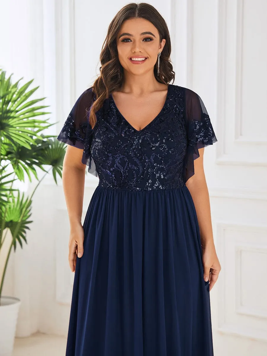 Virginia mother of the bride dress in navy s8 Express NZ wide