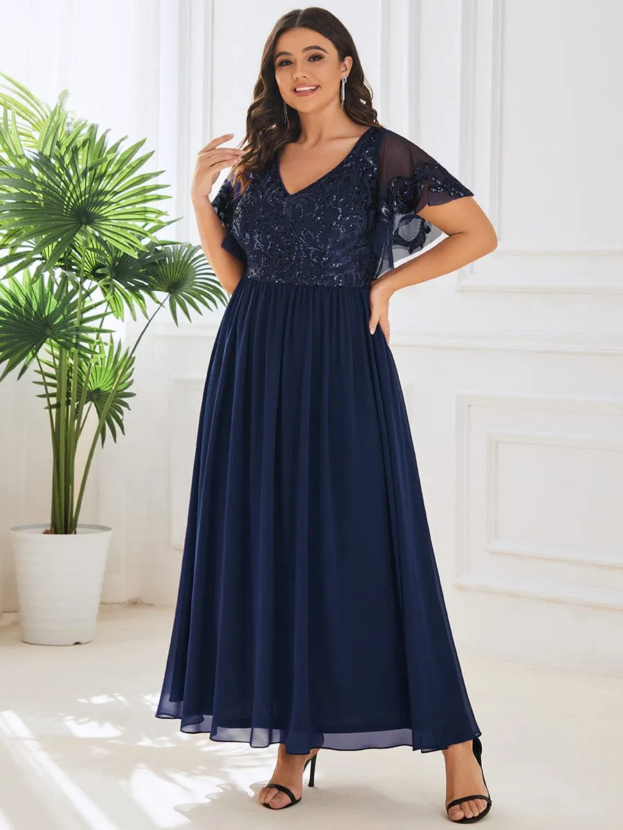 Virginia mother of the bride dress in navy s8 Express NZ wide