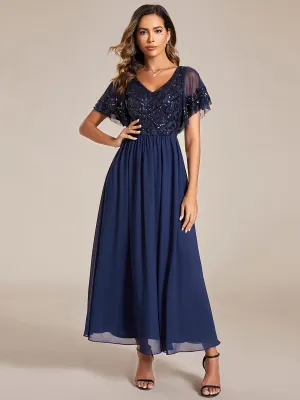 Virginia mother of the bride dress in navy s8 Express NZ wide