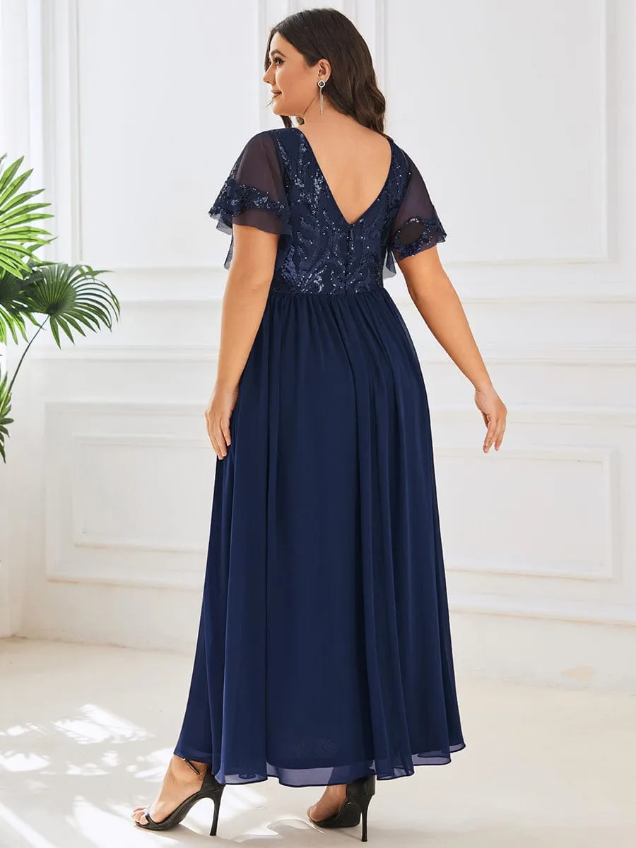 Virginia mother of the bride dress in navy s8 Express NZ wide