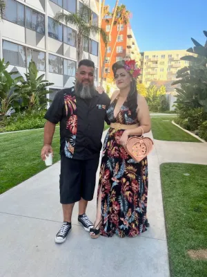 Vivian Tropical  Gown/Dress Black