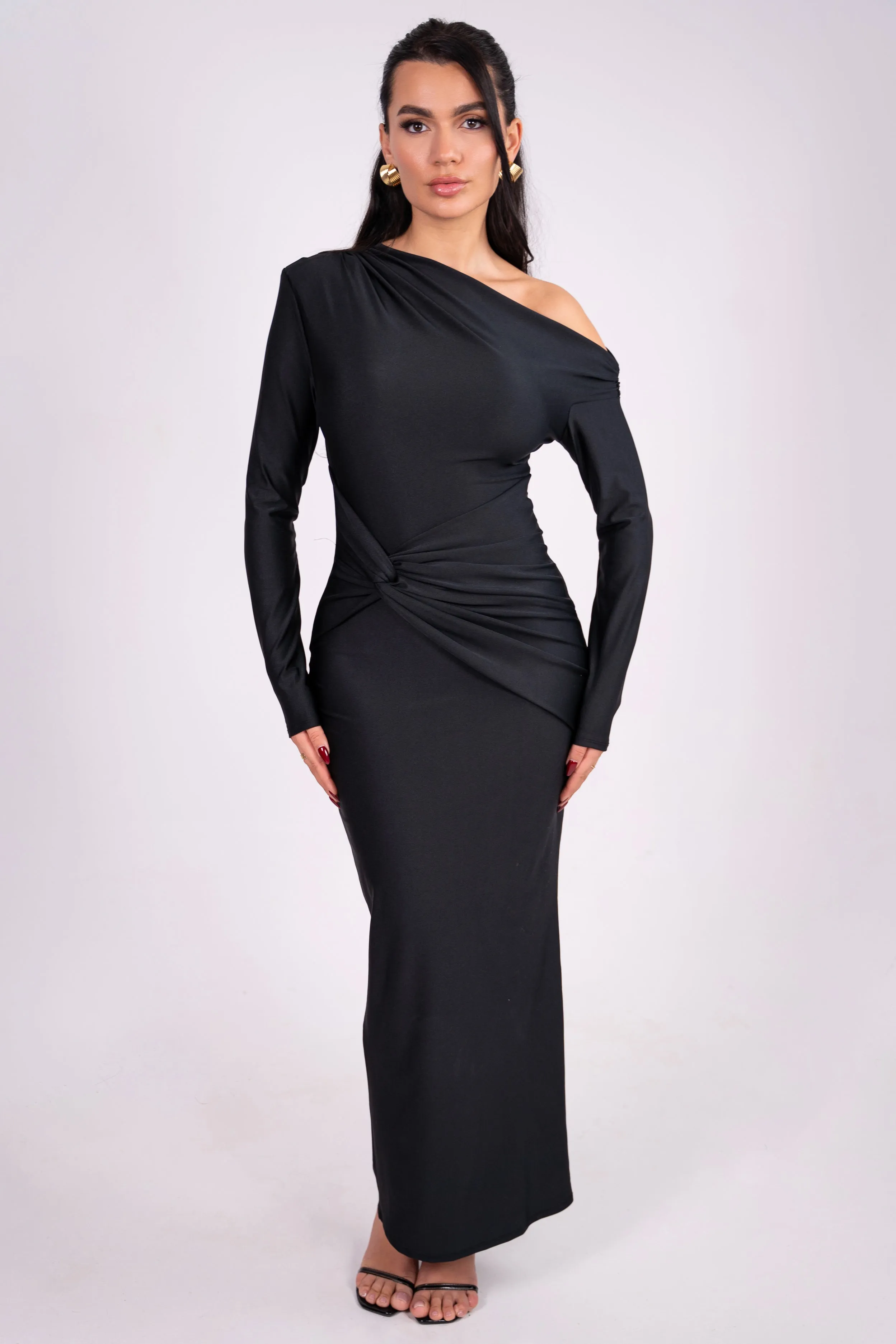 Viviana Black Dress