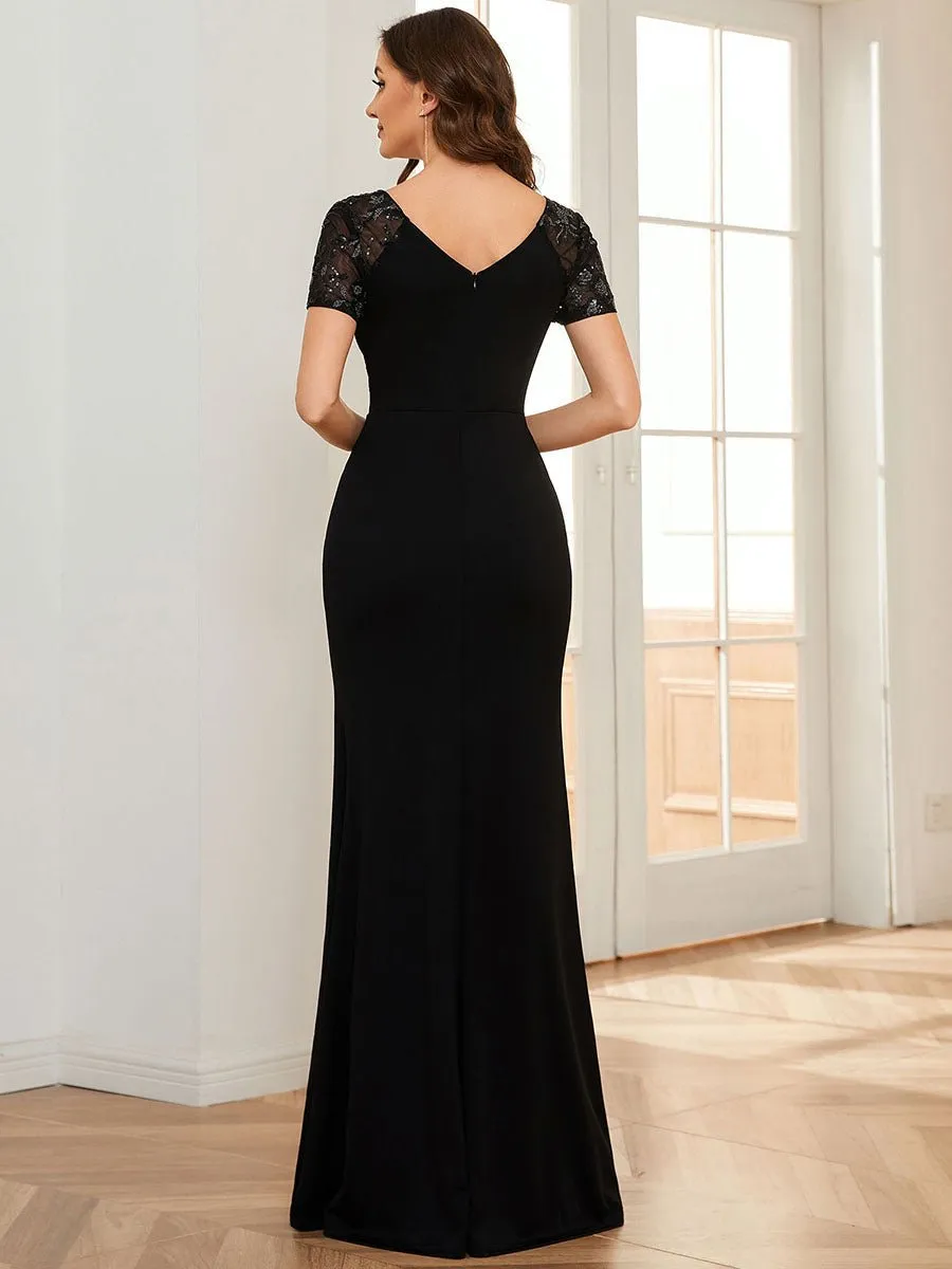 Wendy Plus Size Navy Evening Dress s28-30 Express NZ wide