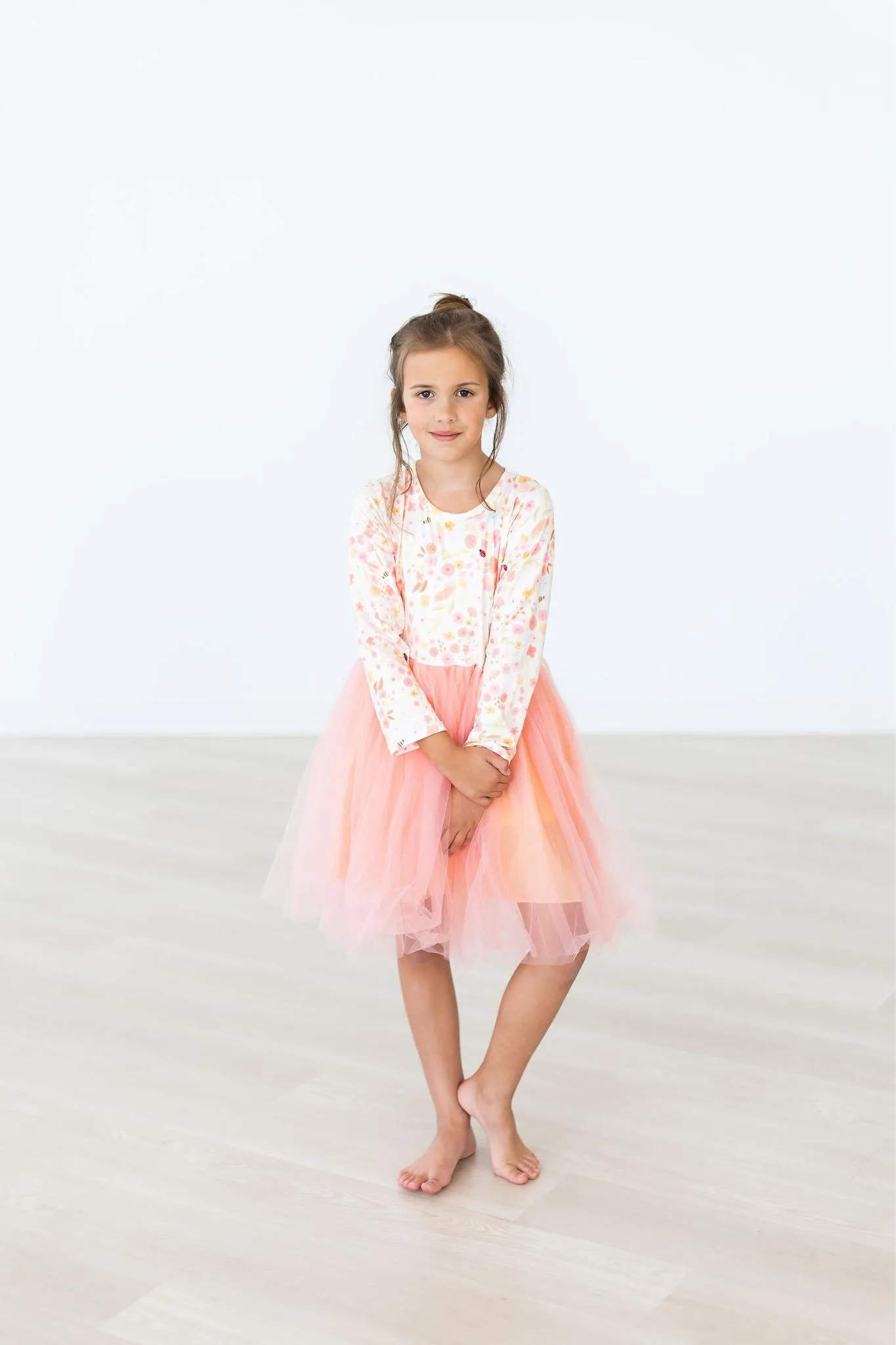 Wild Paintbrushes L/S Tutu Dress