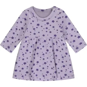 Wisteria Stars Long Sleeve Dress