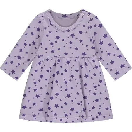Wisteria Stars Long Sleeve Dress