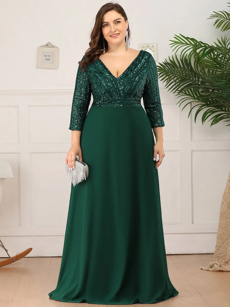 Yara decorated chiffon ball dress in emerald green s28 Express NZ wide