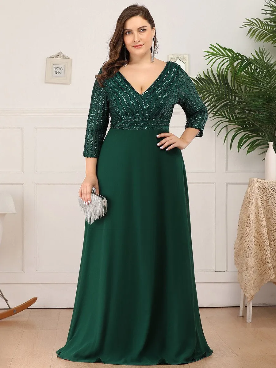 Yara decorated chiffon ball dress in emerald green s28 Express NZ wide